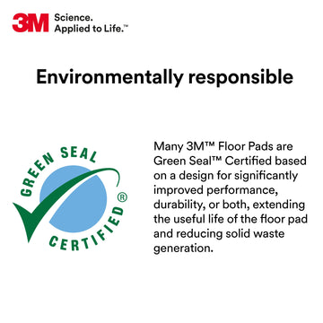 Scotch-Brite Purple Diamond Floor Pad Plus, 28 in x 14 in, 5/Case